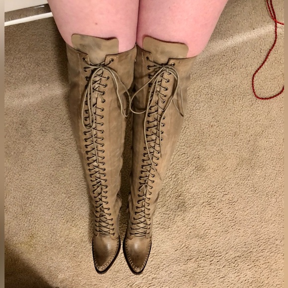 Rare Jeffrey Campbell James otk Lace Up Genuine Leather - Picture 9 of 17